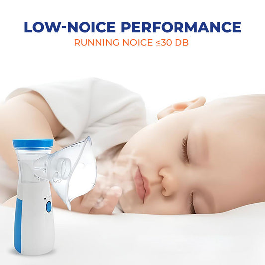 Portable Mesh Nebulizer Compact Nebulizer Machine for Adult and Kids, Wireless